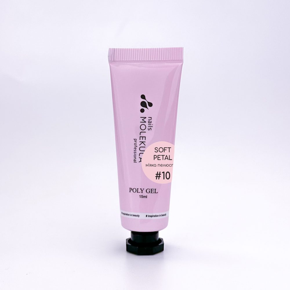Poly gel №10 Soft Petal (мягкий лепесток) - Image 2