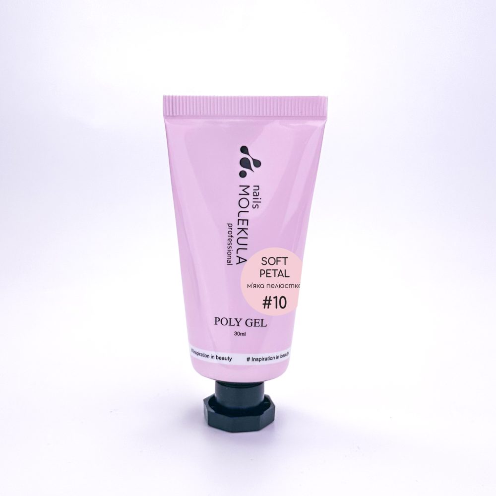 Poly gel №10 Soft Petal (мягкий лепесток) - Image 4