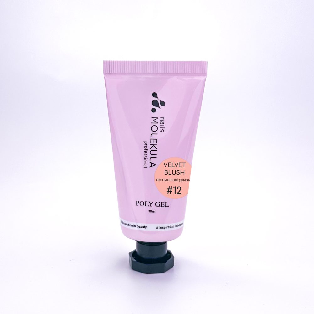 Poly gel №12 Velvet Blush (бархатные румяна) - Image 4